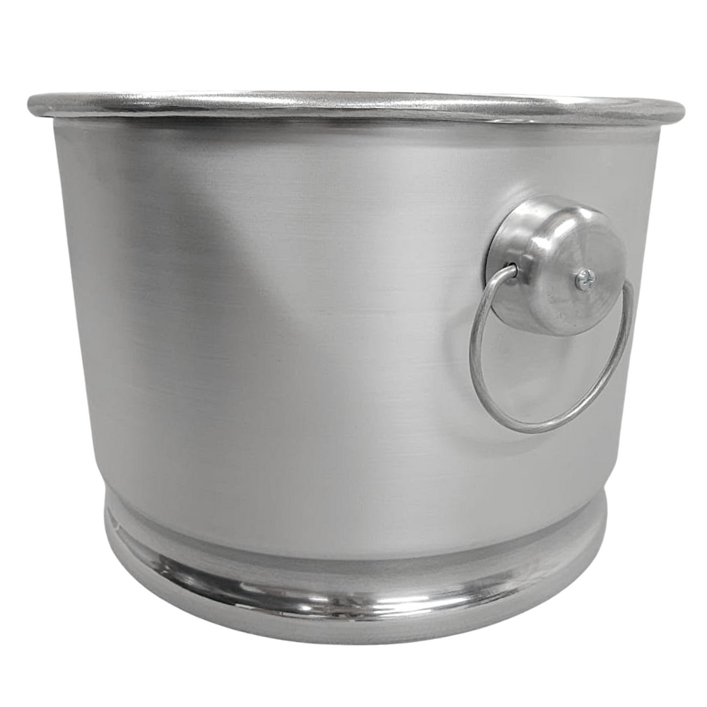 Balde de Gelo Extra Alto Aluminio Polido 12,5L Lidermix