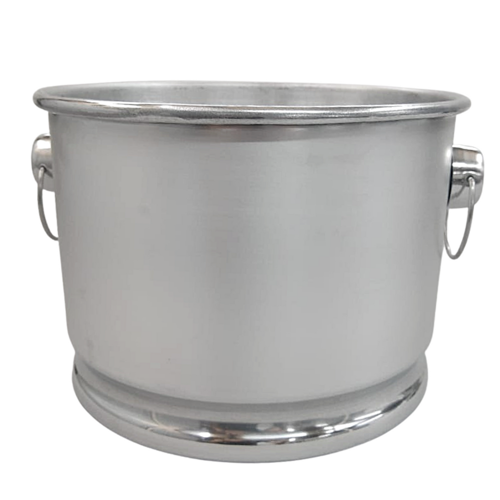 Balde de Gelo Extra Alto Aluminio Polido 12,5L Lidermix