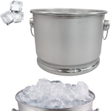 Balde de Gelo Extra Alto Aluminio Polido 12,5L Lidermix