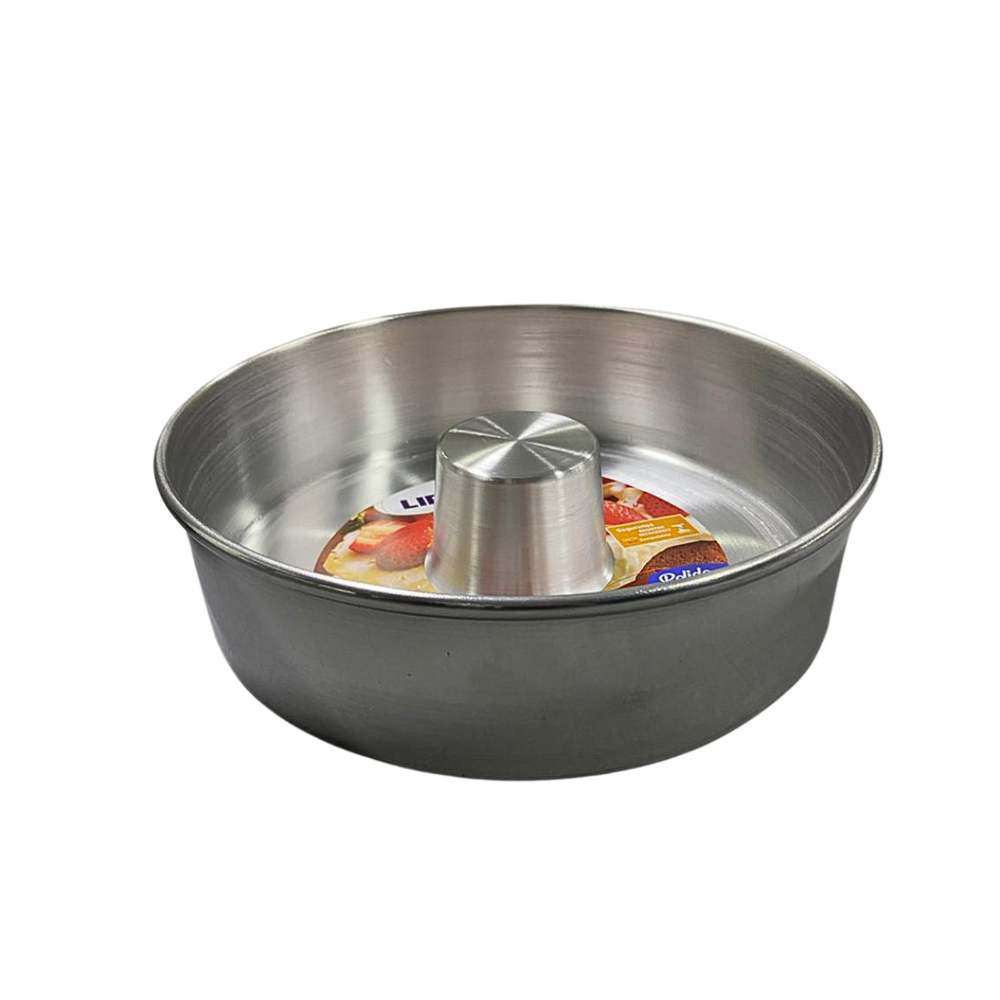 Forma de Bolo Pudim N24 Polido Lidermix
