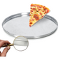 Forma de Pizza em Aluminio Polida 30 cm Lidermix