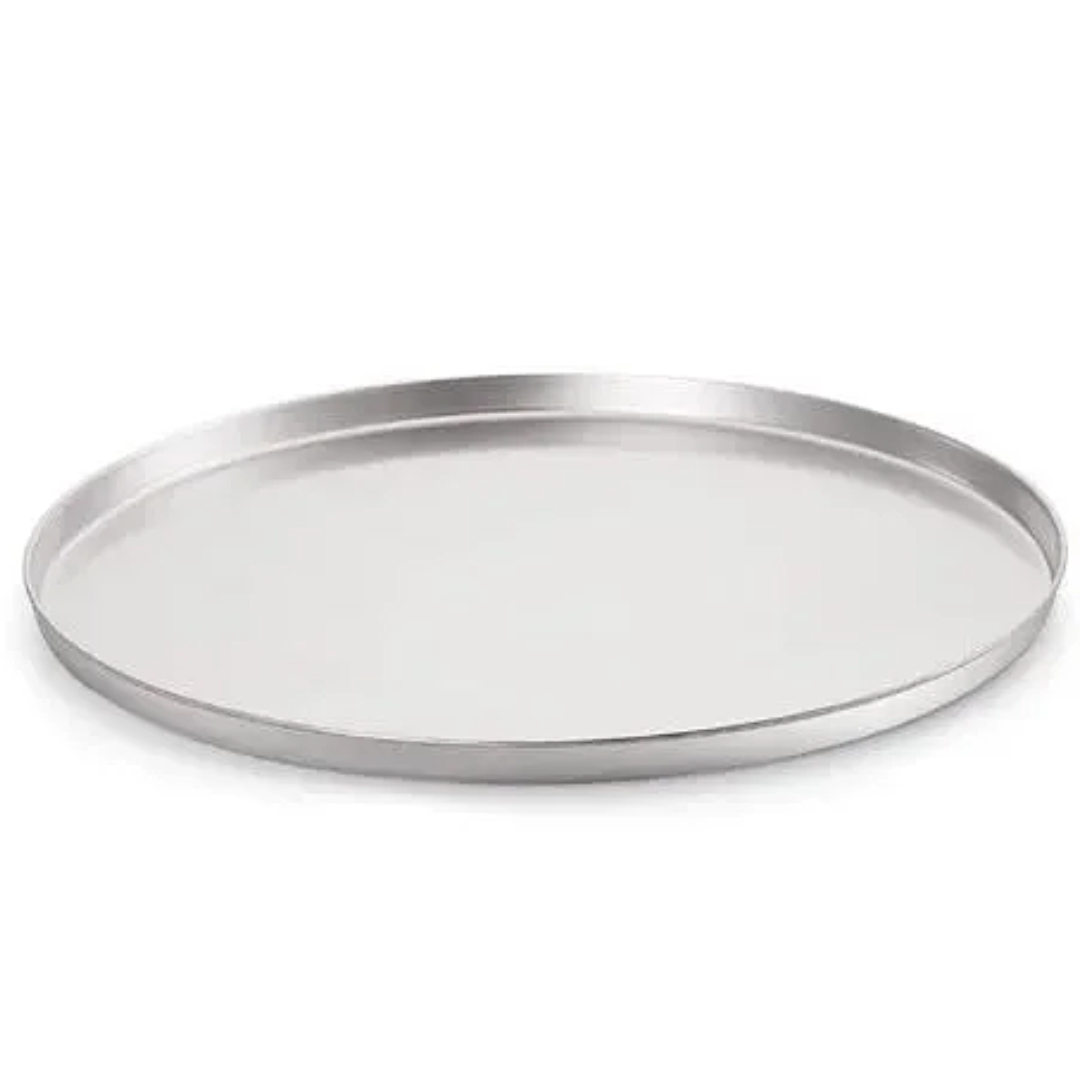 Forma de Pizza em Aluminio Polida 30 cm Lidermix