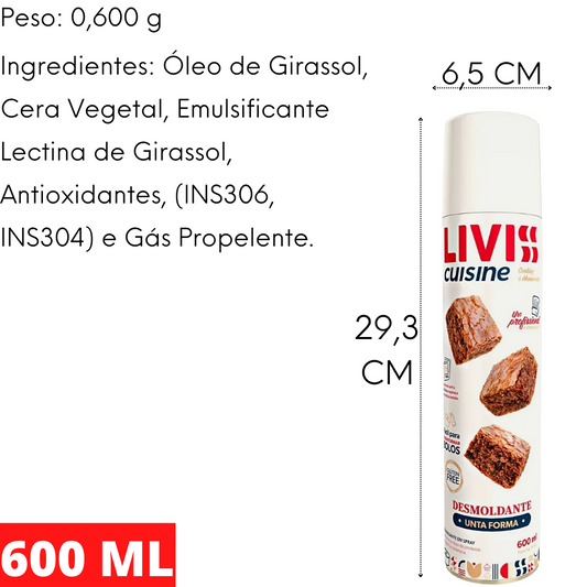 Desmoldante Unta Forma 600ml Spray