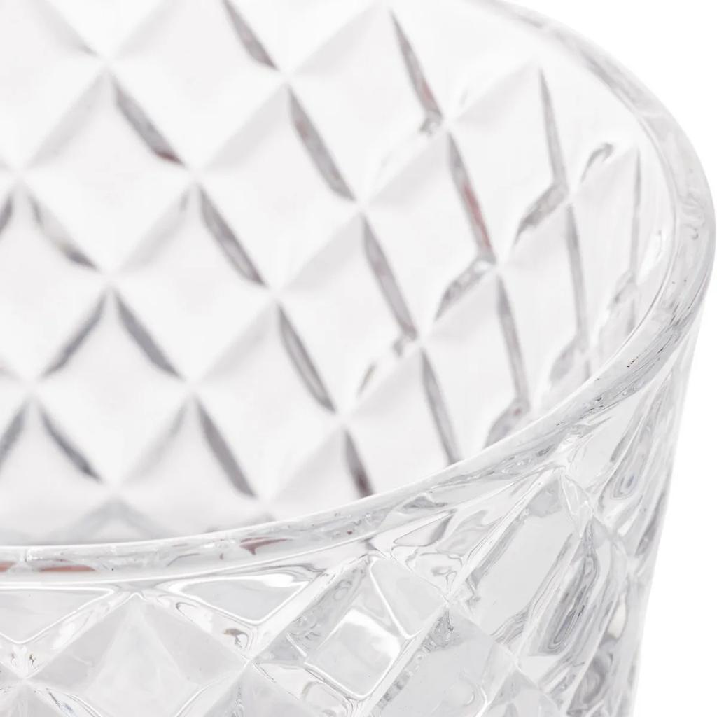 Açucareiro Diamante 250ml Vidro - A Gourmet