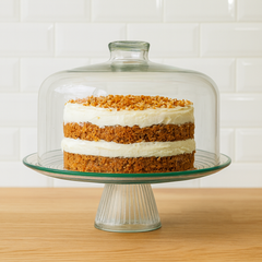 Boleira Ravena Base Cupula Vidro