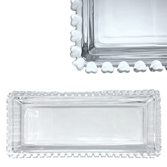 Travessa Retangular Coração