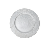 Sousplat Shine Prateado de Plastico - A Gourmet