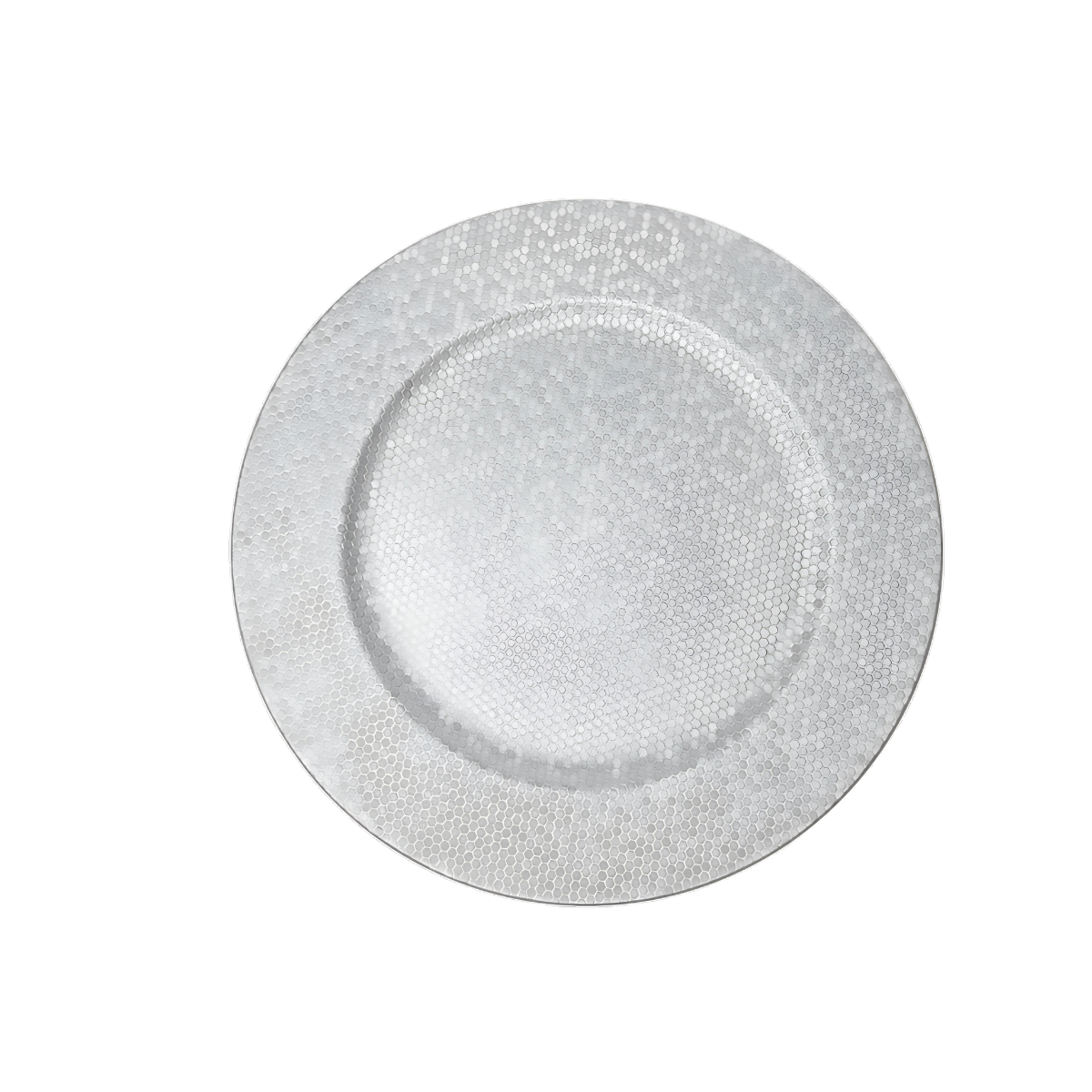 Sousplat Shine Prateado de Plastico - A Gourmet