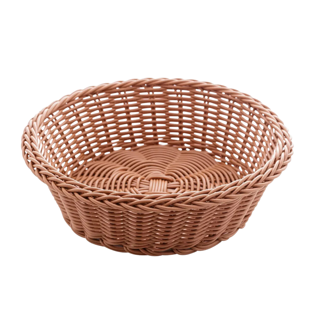 Cesta Rattan 21cm Plástico Lyor
