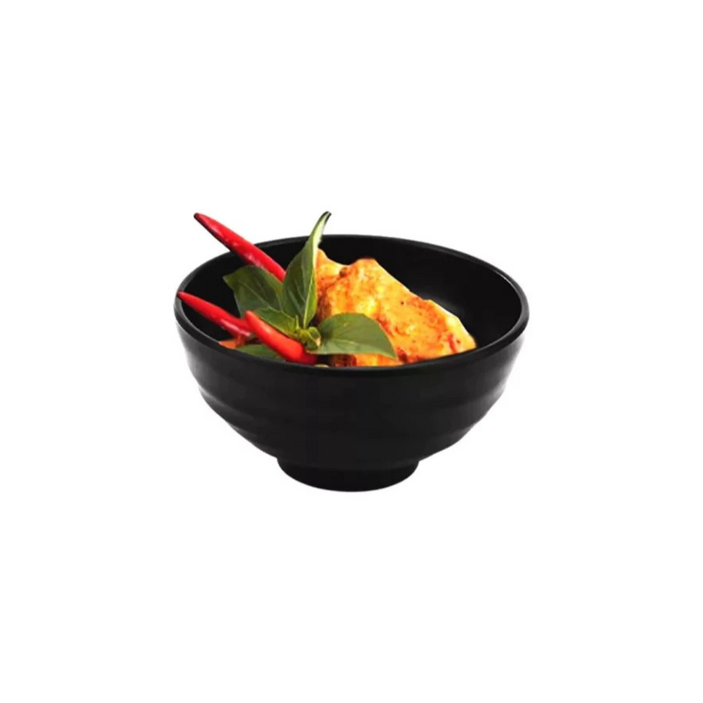 Tigela Bowl Melamina Tóquio Preto - A Gourmet