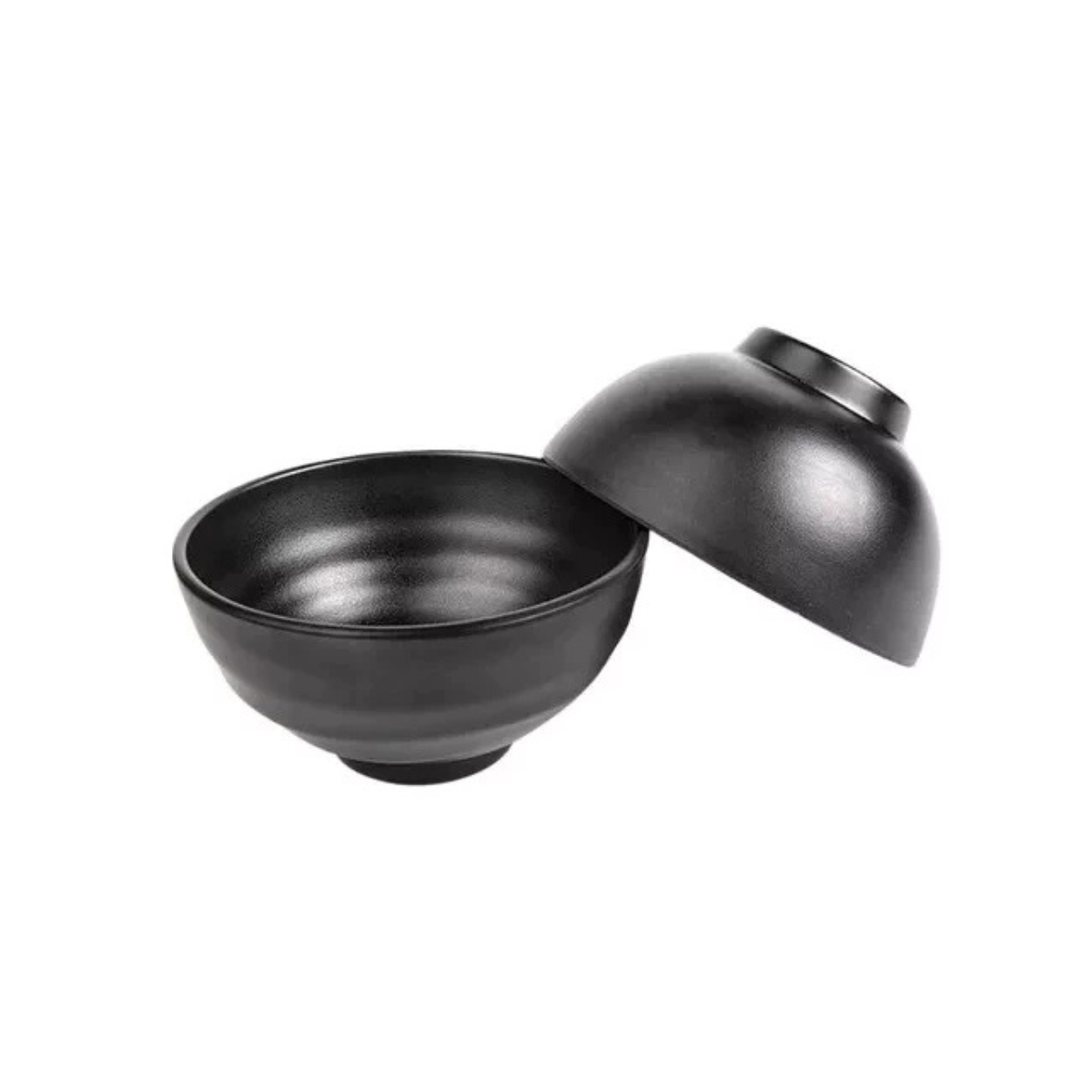 Tigela Bowl Melamina Tóquio Preto - A Gourmet
