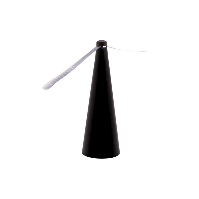 Ventilador Repelente Preto a Pilha Lyor - A Gourmet Hover Image