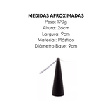 Ventilador Repelente Preto a Pilha Lyor - A Gourmet