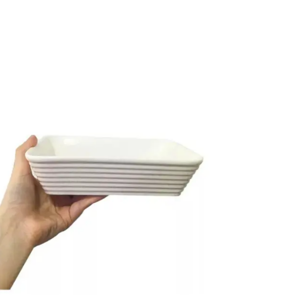 Travessa Refrataria de Porcelana Linea - A Gourmet