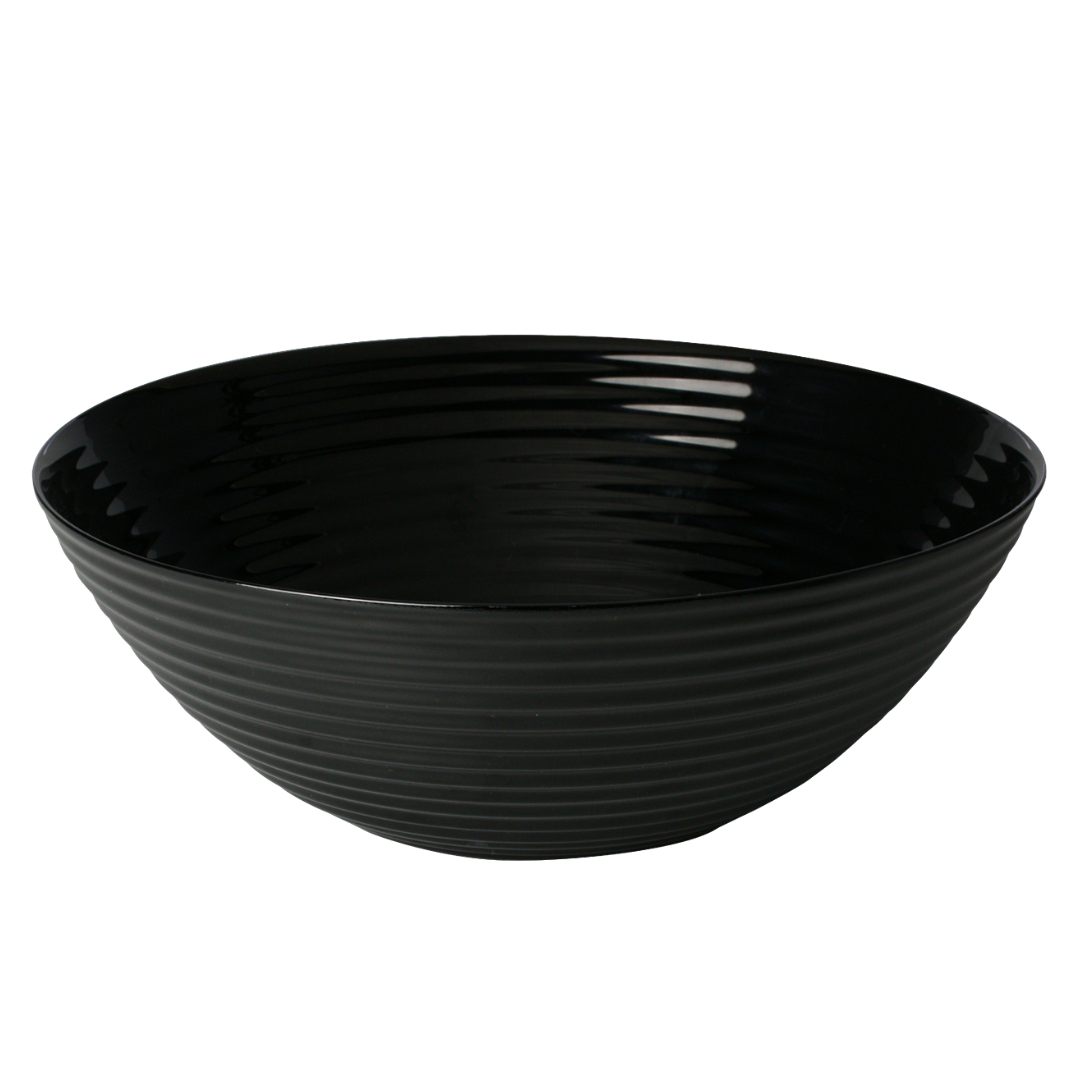 Tigela Bowl de Vidro Harena Black