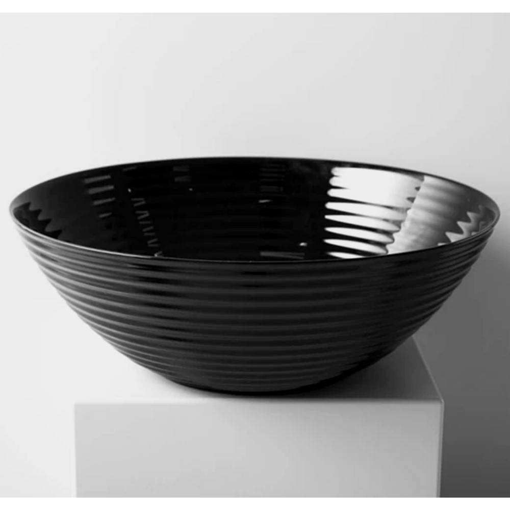 Tigela Bowl de Vidro Harena Black - A Gourmet
