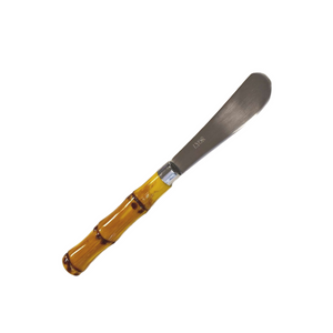 Conjunto 4 Espátula de aço Inox Cabo Bambu A Gourmet