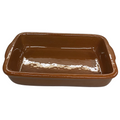 Assadeira Retangular Marrom N2 900ML
