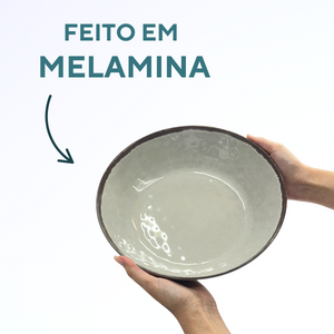 Tigela Areia Melamina - A Gourmet