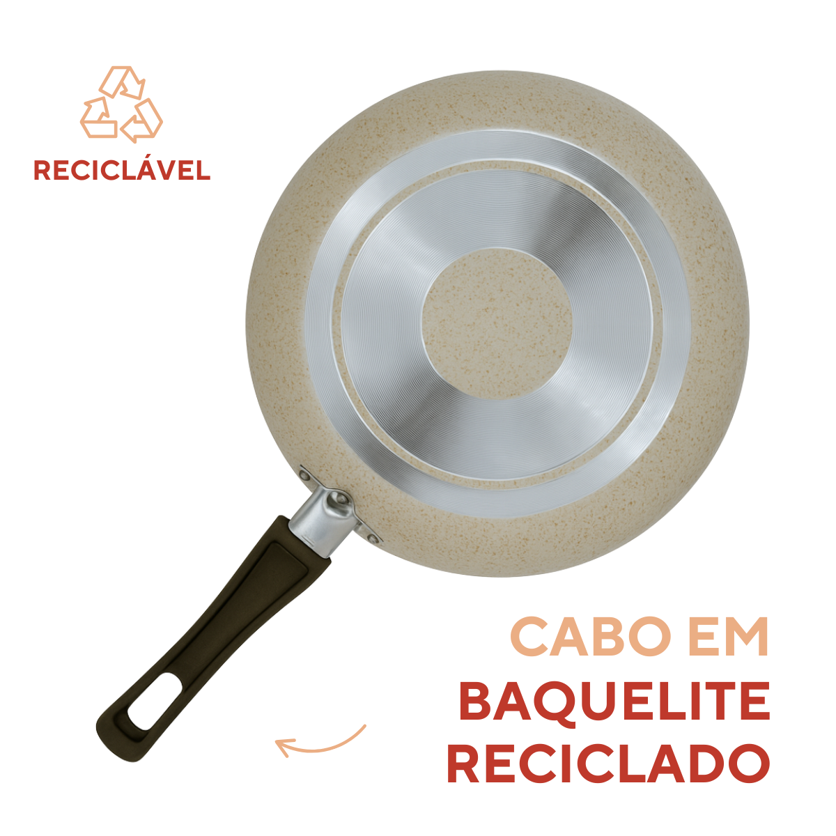 Frigideira Antiaderente 24cm Eko