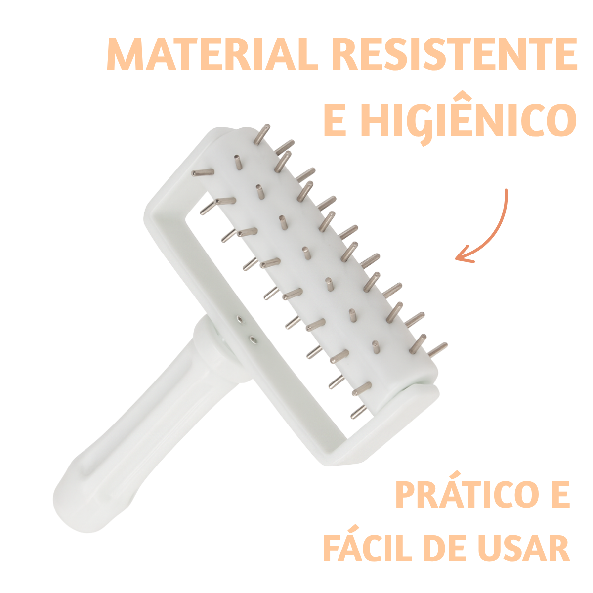 Rolo furador massas inox