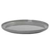 Jogo Jantar 12 Peças Melamina Areia Cinza Gourmet Mix