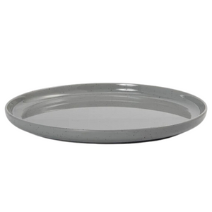 Jogo Jantar 12 Peças Melamina Areia Cinza Gourmet Mix
