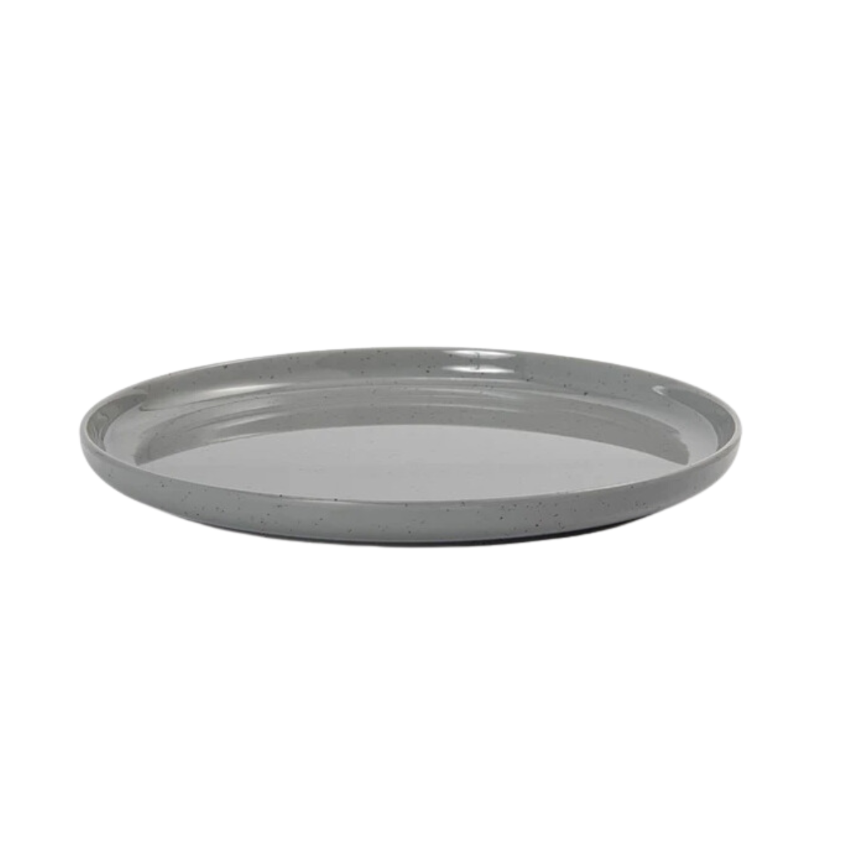 Jogo Jantar 12 Peças Melamina Areia Cinza Gourmet Mix