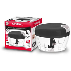 Processador de Alimentos 500ml Preto Cook