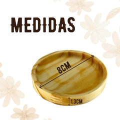 Xicara Segunda Linha 200ml Com Pires Madeira Redondo