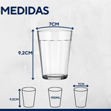 Copo Americano 190ml de Vidro