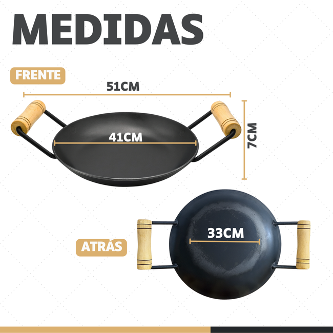 Tacho Aço Carbono 41cm Main Image