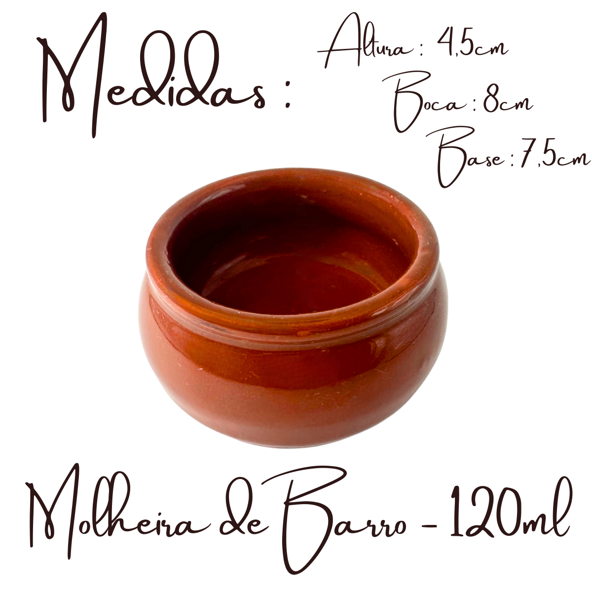 Molheira Barro N0 120ml - A Gourmet