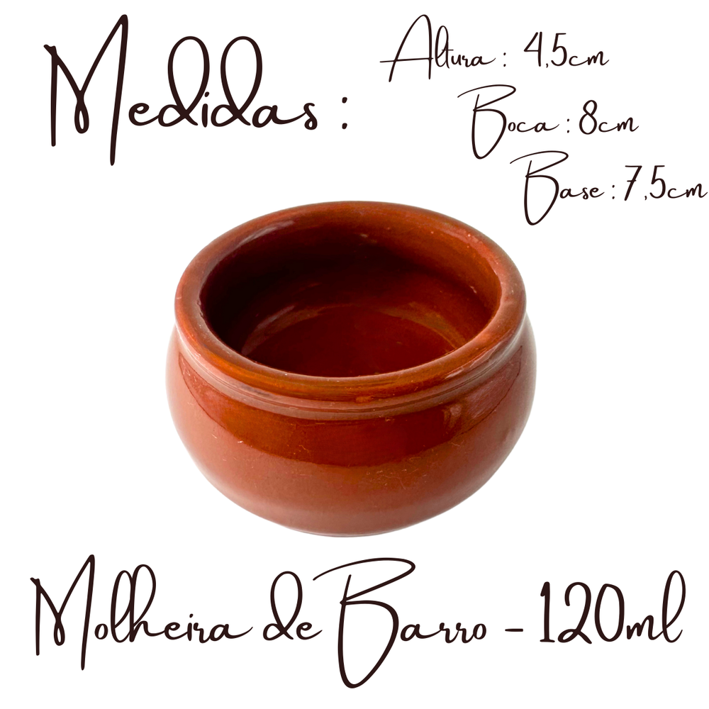 Molheira Barro N0 120ml - A Gourmet