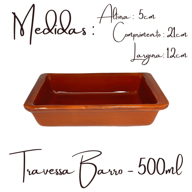 Assadeira Retangular N0 Barro Main Image