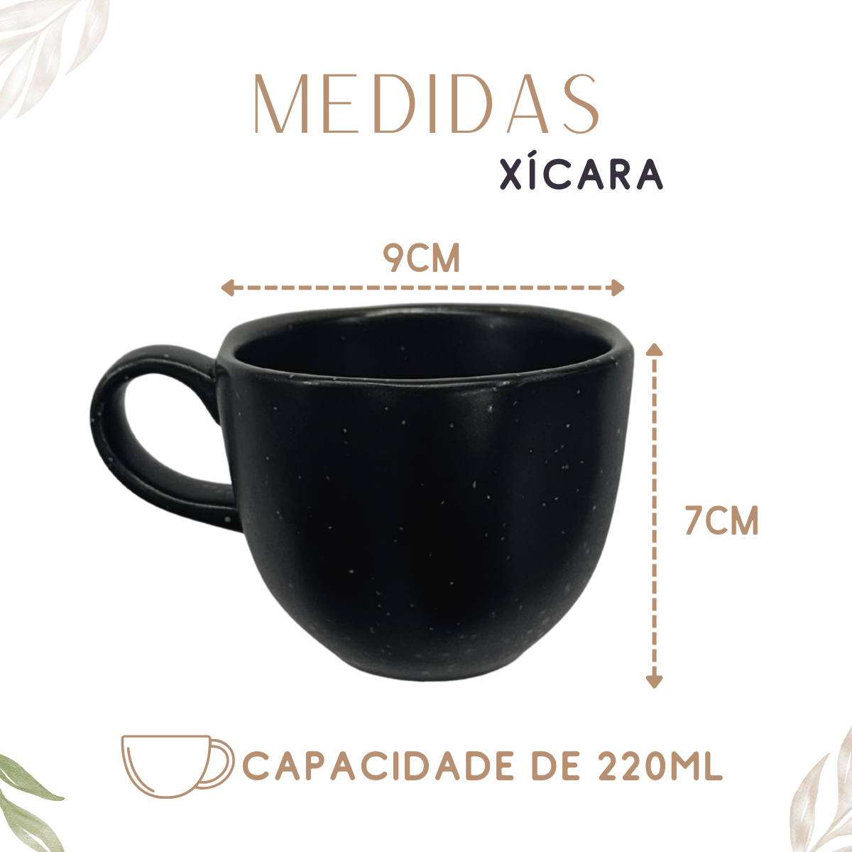 Xicara com Pires Volcano Oxford Oxford Xicara de Chá