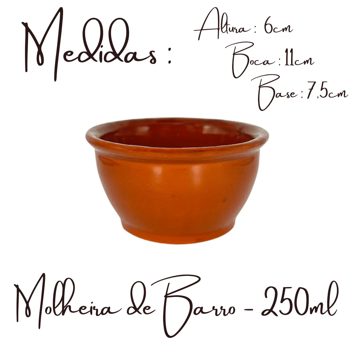 Molheira 300ml Barro Motta