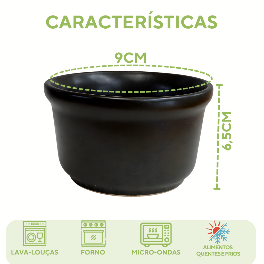 Cumbuca Ceramica Refrataria N18 Petróleo