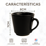 Xicara Chá Ceramica Refrataria 200ml