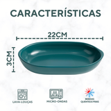 Travessa Oval Mini Jade