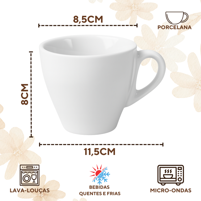 Xicara cappuccino pires redondo Main Image