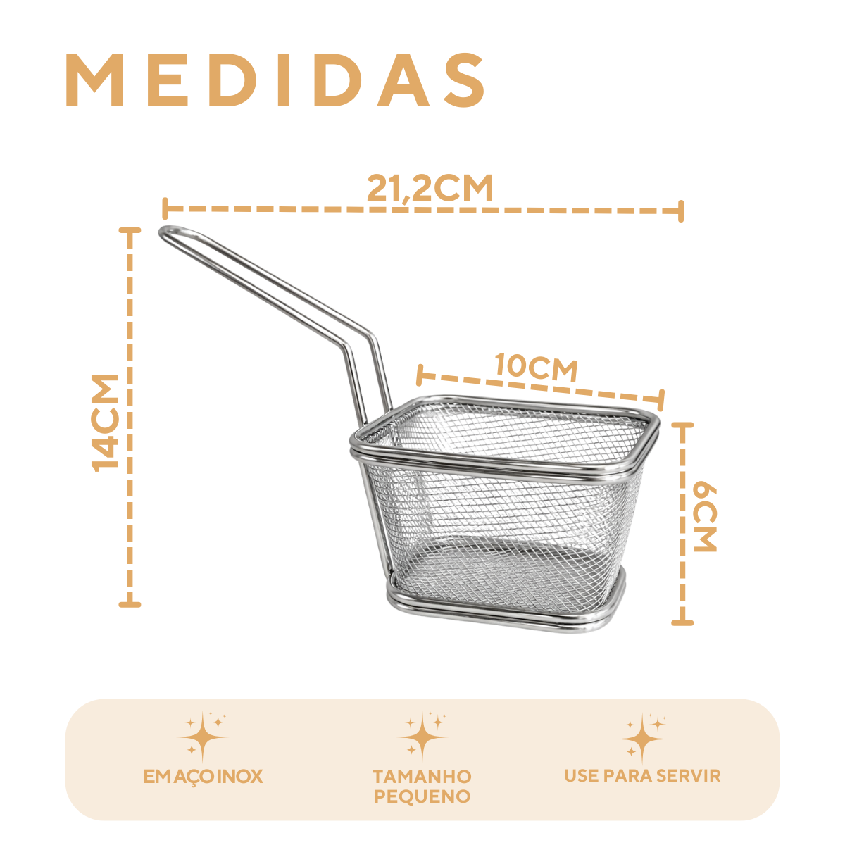 Kit Para Porções Tábua Cesta Para Frituras Ramequim Kit Restaurante