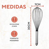 Batedor Clara Fuet Silicone
