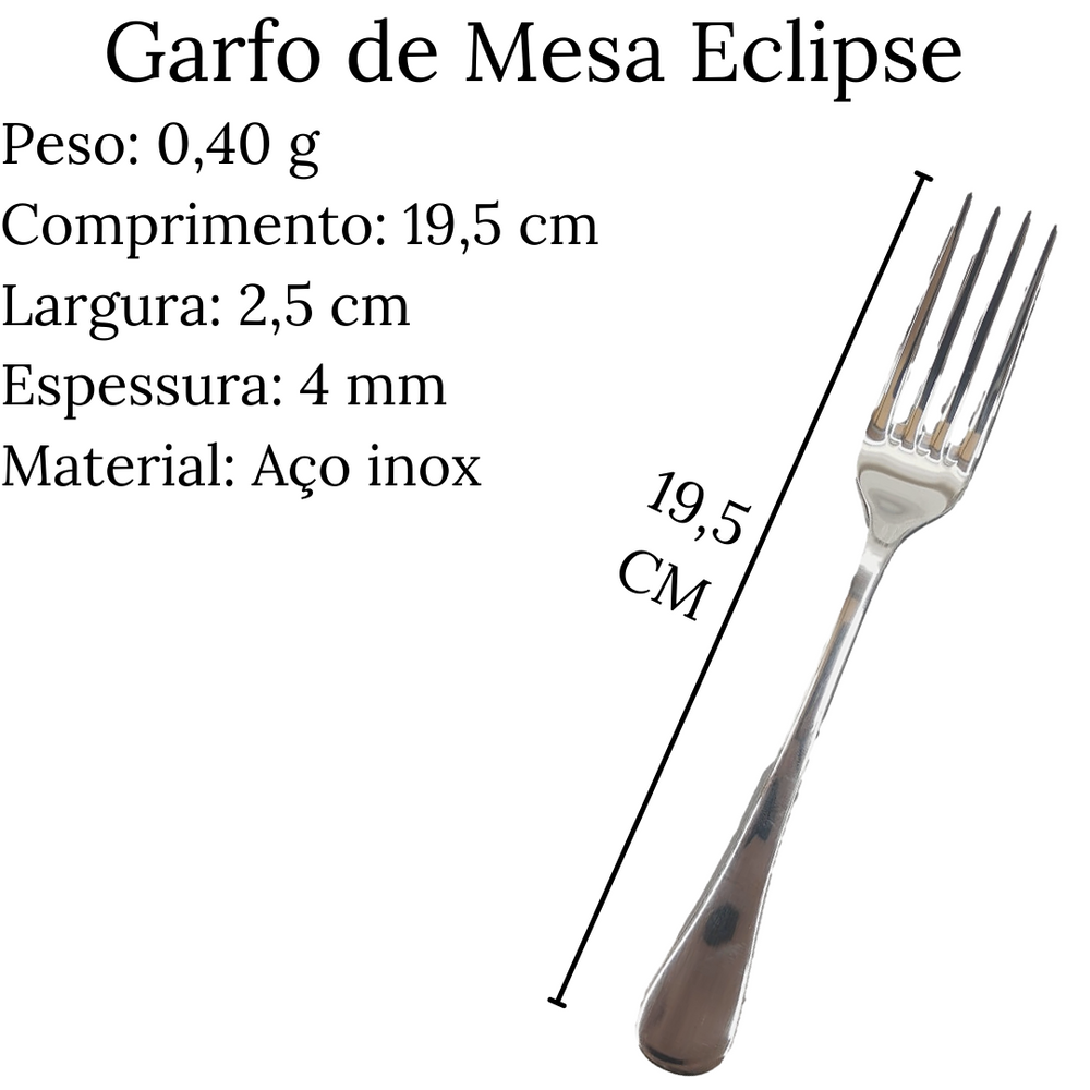 Garfo de Mesa Eclipse Hércules Hercules