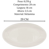 Travessa Melamina Plaza 30cm - A Gourmet