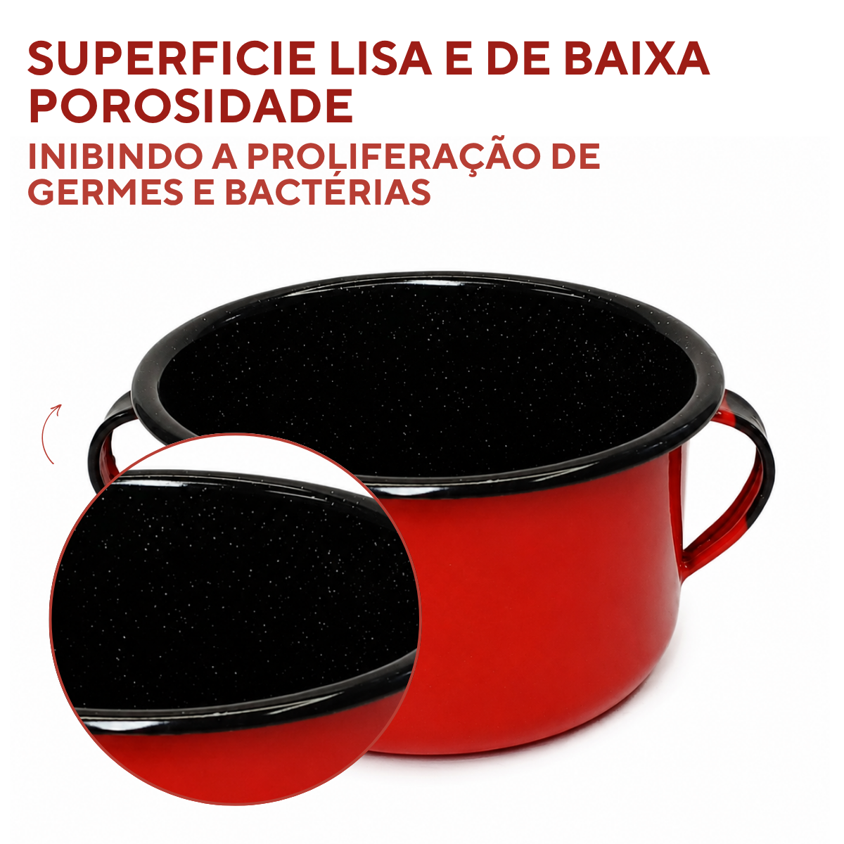 Açucareiro Ágata Vermelho 450ml