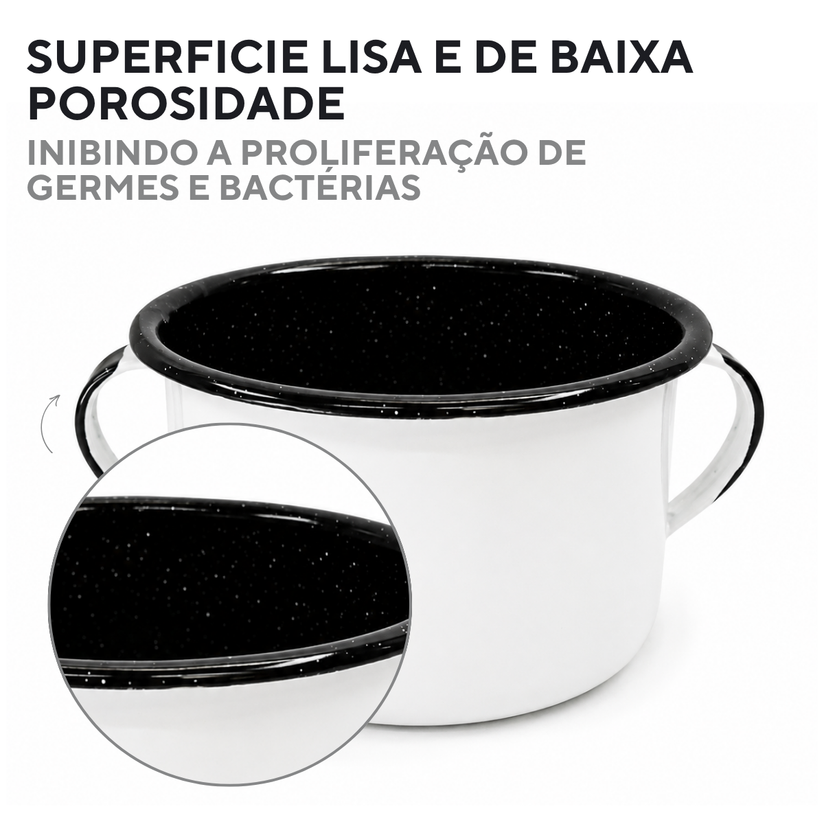 Açucareiro Ágata Branco 450ml