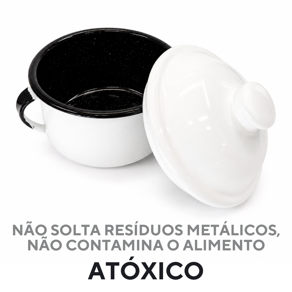 Açucareiro Ágata Branco 450ml