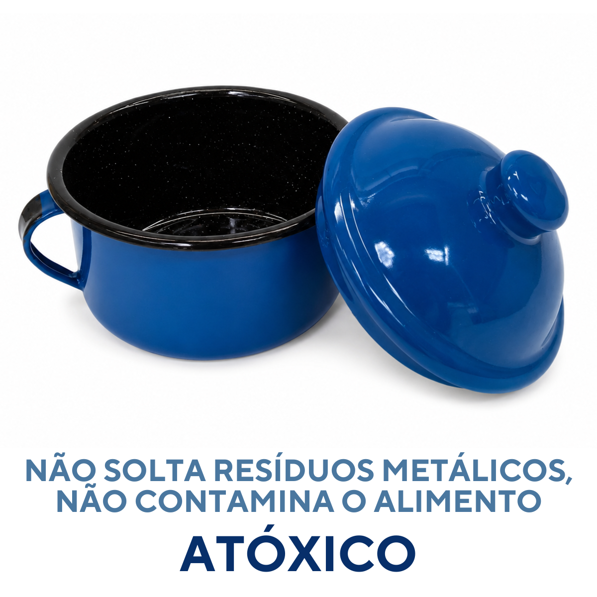 Açucareiro Ágata 450ml Azul