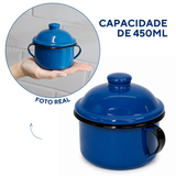 Açucareiro Ágata 450ml Azul